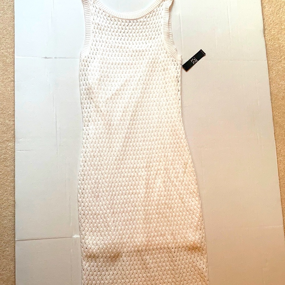 COPY - Women’s New York and Comp white mesh dress.